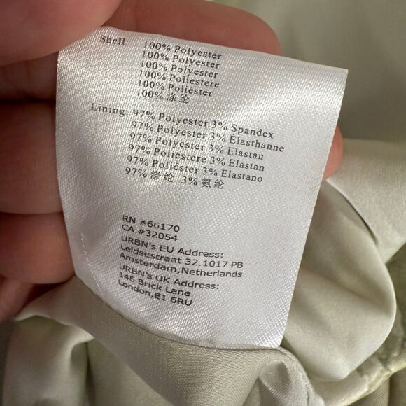 V. Chapman The June Dress in Sage Tapestry, 6 - Picture 7 of 9